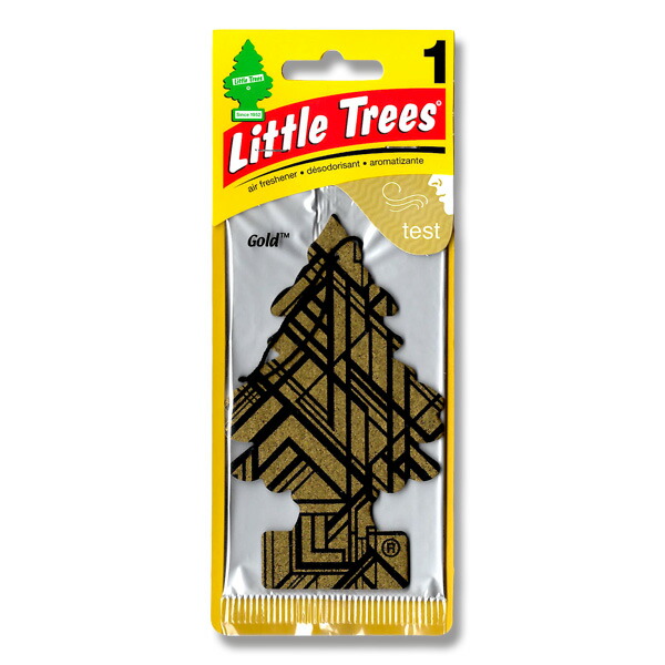 【楽天市場】リトルツリー 6枚組 ゴールド Little Trees 6pac Gold 芳香剤 エアフレッシュナー 車 吊り下げ カーフレッシュナー  香水 ゴージャス 高級感 幾何学模様 金色 キラキラ アロマ フレグランス AirFreshener CarFreshener : Foothill  Gardens