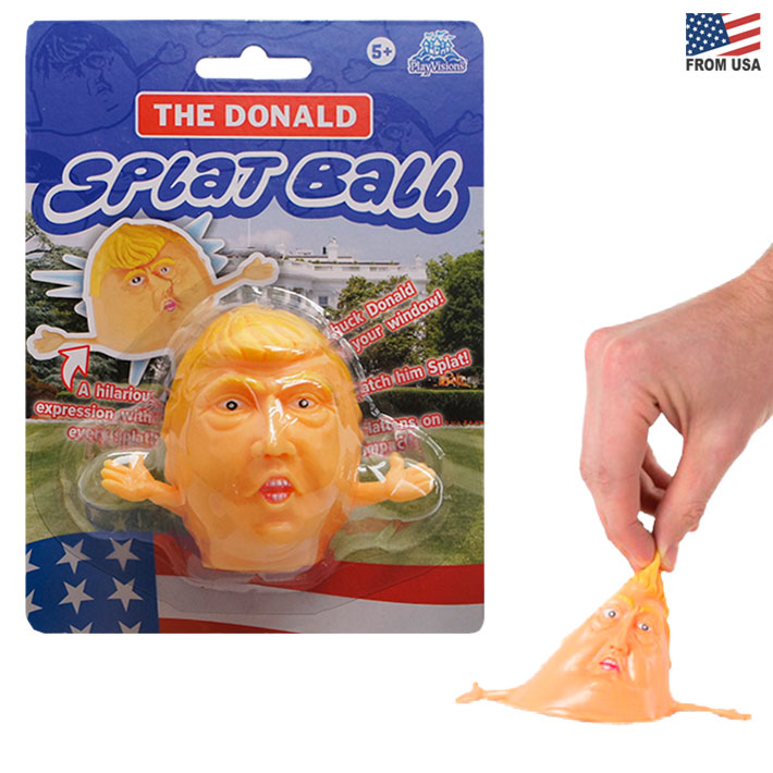 楽天市場 思いっきり投げてスッキリ ドナルド トランプの人形 1個までメール便ok The Donald Splat Ball スプラットボール おもしろグッズ おもちゃ ユニーク ドッキリ アメリカン雑貨 Foothill Gardens