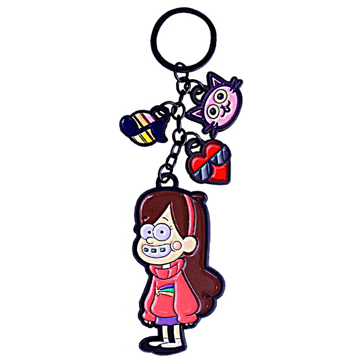 楽天市場 正規品 メール便ok 怪奇ゾーン グラビティフォールズ キーチェーン ディッパー メイベル Gravity Falls Key Chain Dipper Mabel キーホルダー Disney ディズニーチャンネル ディズニー アニメ Foothill Gardens