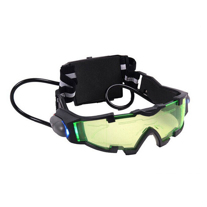【楽天市場】サバゲー ナイトビジョン ゴーグル LED ライト サバイバル ゲーム 暗視鏡風 夜 作業 目の保護 怪我防止 JYW1312