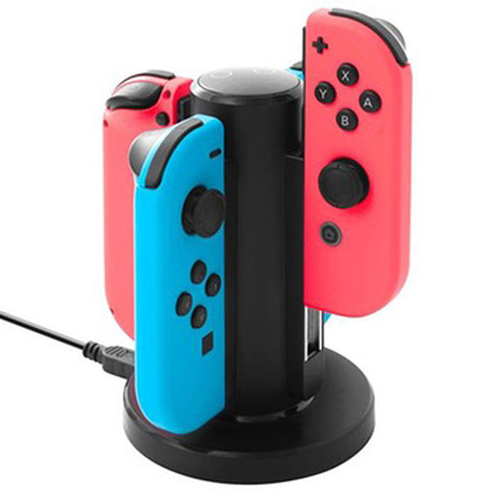 楽天市場 Nintendo Switch用 Joy Con 充電スタンド 4台同時 スイッチ ジョイコン 充電器 充電指示ランプ Usbケーブル付き 円型 並行輸入品 Hc A3502 定形外郵便 直販ワールドマーケット