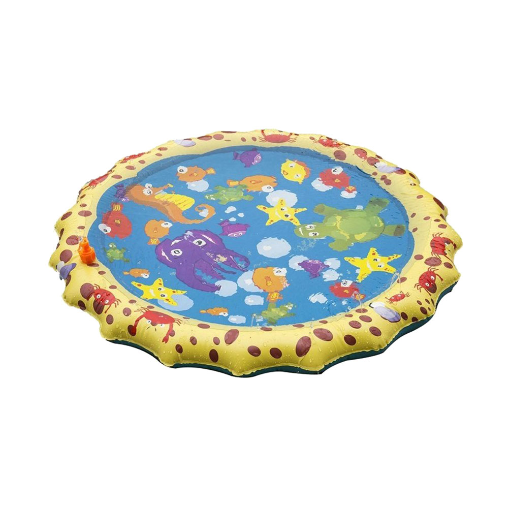 【再入荷！】 ウォータープレイマット 屋外用 ビニールプール 浅い 幼児 子供 水遊び スプレー スプリンクラー 噴水 BABY-MP098 メール便不可 アウトドア 夏用品 散水