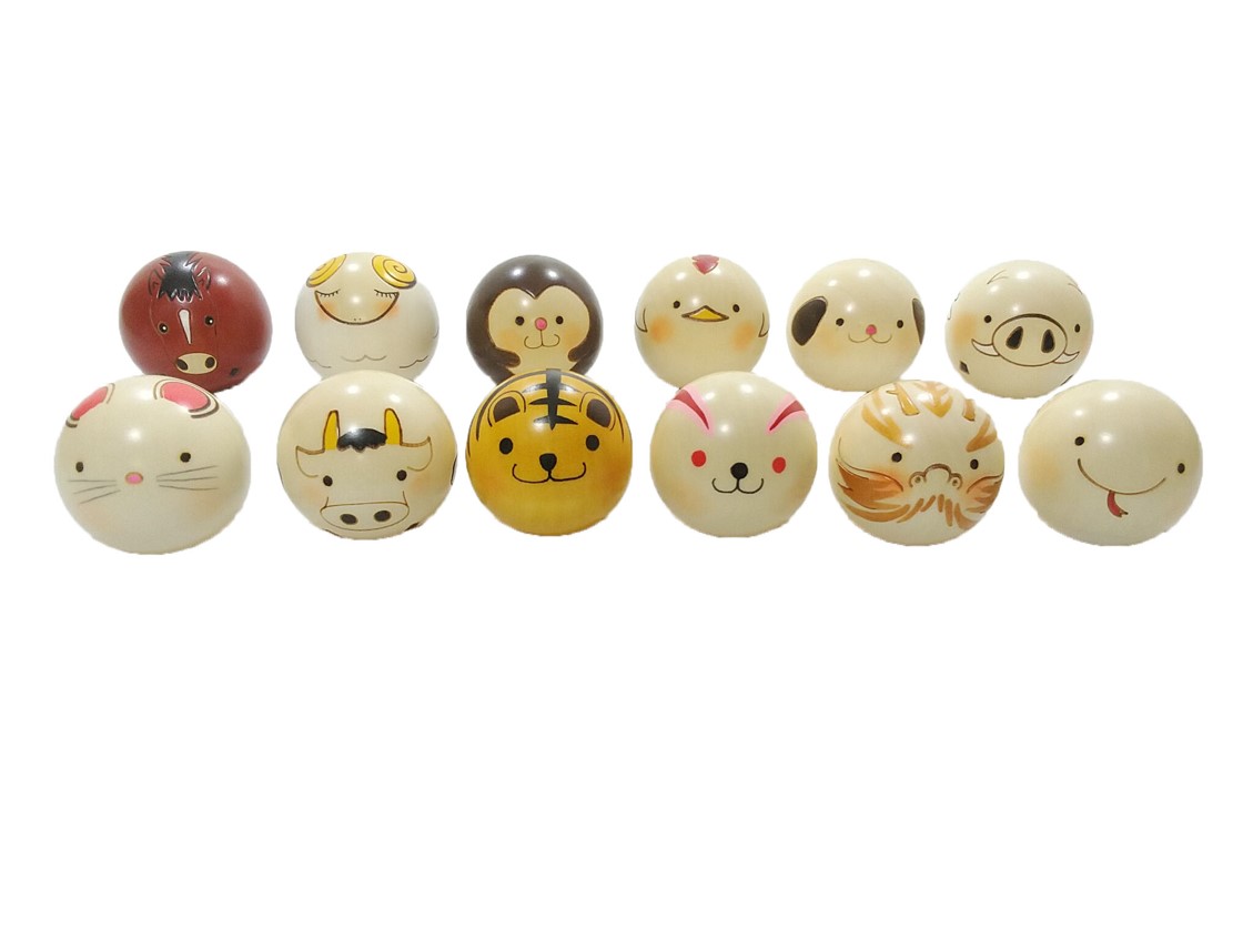 楽天市場 ゆらゆら こけし 辰 たつ 十二支 卯三郎こけし 天然木 日本製 和すもも堂