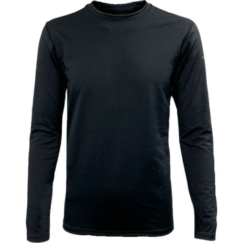 リベルタ クルーネックインナー LDL FTPC L/S ブラック S