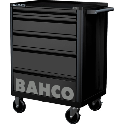 BAHCO スチール写真製手押し車 ツールストレージエントリー 黒いこと 5段