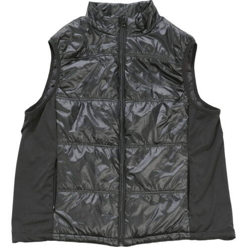 リンクサス 速暖ヒートベストEX 服地 ブラック M