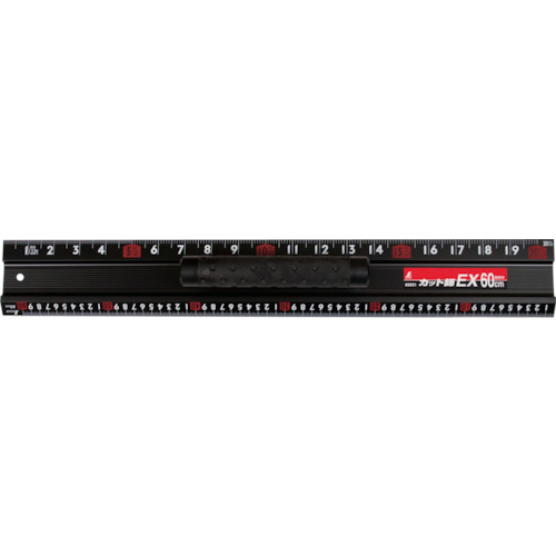 シンワ アルミカッター定規 カット師EX 取手付 60cm
