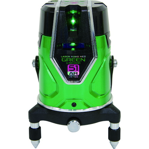 シンワ 【売切廃番】 レーザーロボ＿グリーンNeoESensor51AR＿フルライン・地墨