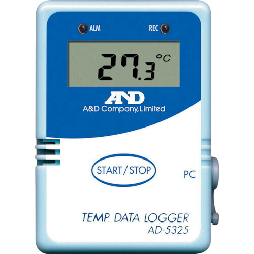 A＆D 温度データーロガー 8000メモリー