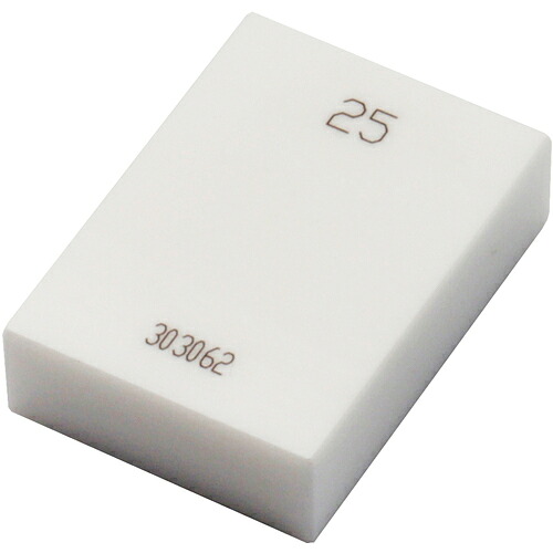 SK セラミックブロックゲージ 0級相当品 25.00mm