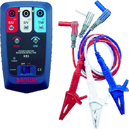 SANWA 接触式モーター検相器
