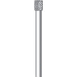 ナカニシ 超硬軸電着金剛石赤ちょうちん 円柱型 φ4×5×軸φ3 #100