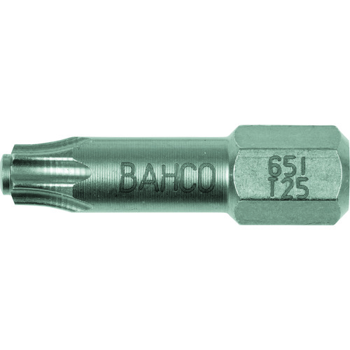 BAHCO 片頭ドライバービット ステンレス製 2個入り T10 全長25mm
