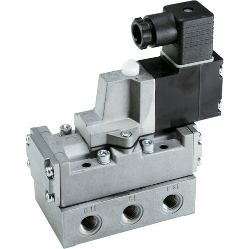 CKD 電磁弁 パイロット式5ポート弁セレックスバルブ 4Fシリーズ 5C Rc3／8 DC24V