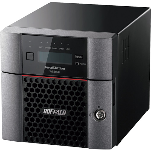 BUFFALO Windows Server IoT 2019 for Storage Workgroup Edition搭載 2ベイデスクトップNAS 2TB