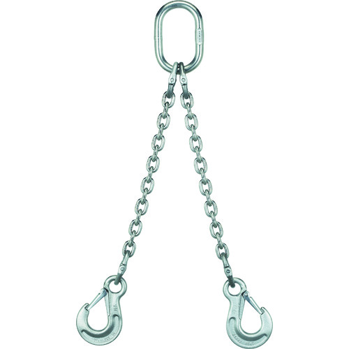 象印 SUS製チェーンスリング2本吊りスリングフックタイプ 0.6t