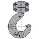 KITO キトーレバーブロックL5形 LB016用部品 下フック組 造船用