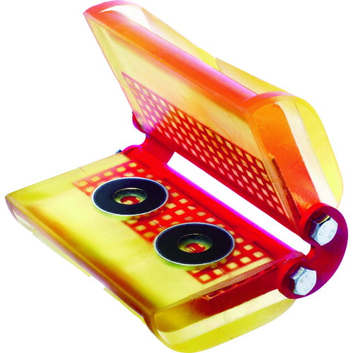 Secutex コーナーパッド（ベルトスリング用） 外れ止め・マグネット付 SKBB60mm