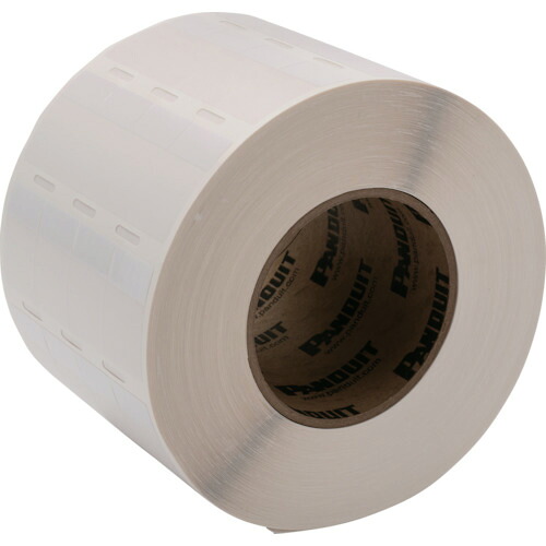 PANDUIT 熱転写プリンタ用セルフラミネートラベル印字部25.4×横25.4 2500枚入