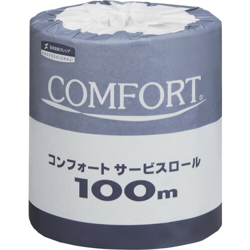 クレシア トイレットペーパー コンフォートサービスロール100m｜和TOOL 和多屋