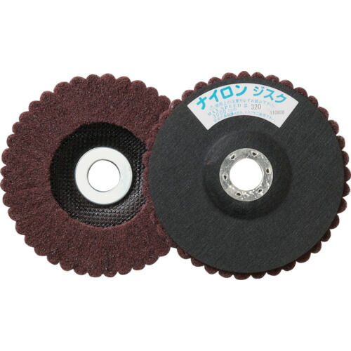 TRUSCO ナイロンレコード盤 Φ150X15X22 （5個入） 320#