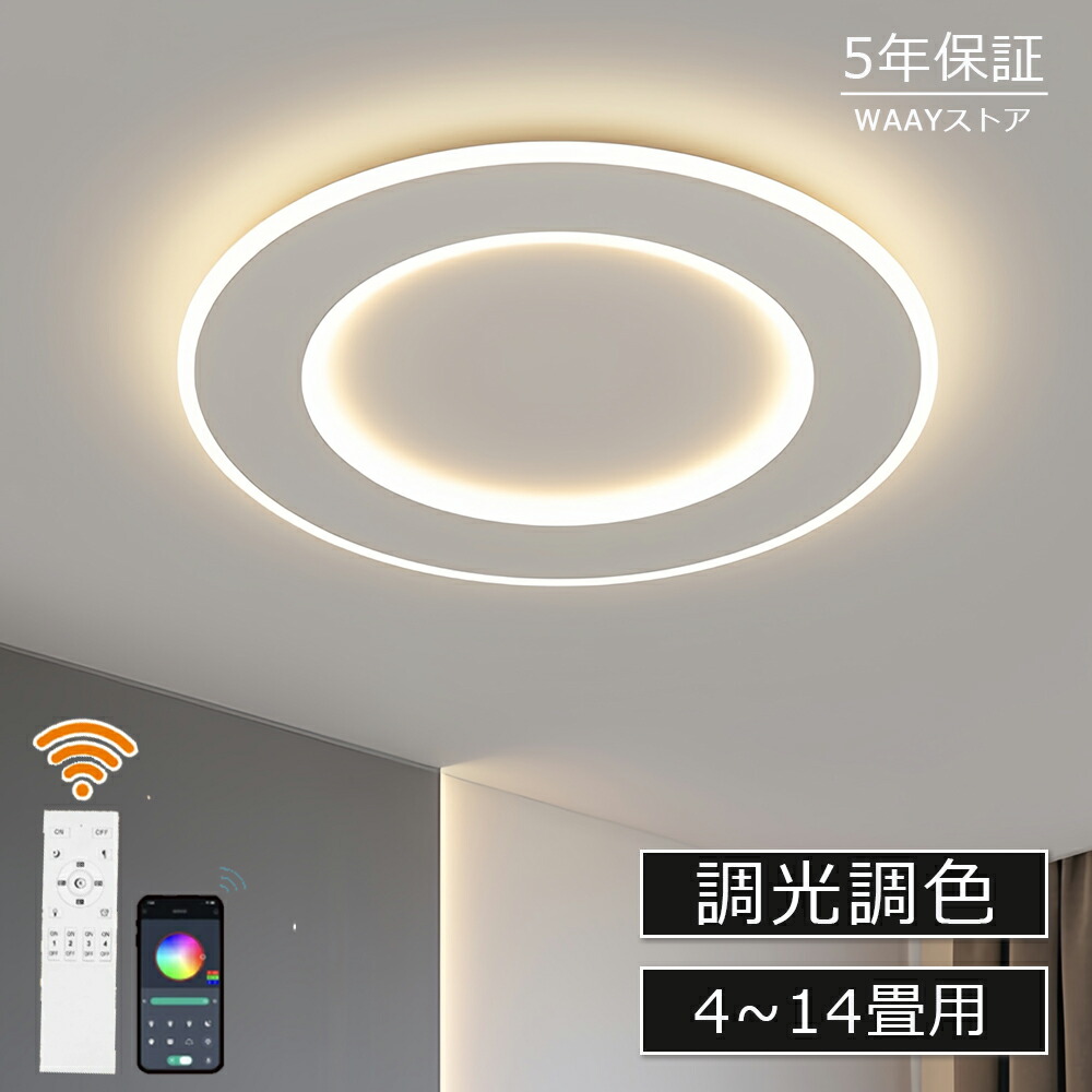 最高限度ともし火 今めかしい LED 北欧 照明装置 遠隔操作 調光調色 スマホ 上昇限度照明装置 アッパーともし火 工事不必要 末たのもしい 分かりやすい 6畳 8畳 10畳 12畳 室内装飾 喫茶店 御茶の間 晩ご飯 リビング 勝手もと ちゃぶ台 臥し所【5年引き受ける】