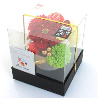 Uピン髪飾り12点セットArenca茉莉華〈グリーン〉No.8353縮緬ラナンキュラス花金鳳花緑花浴衣着物振袖卒業袴訪問着七五三色留袖ウェディングドレスブライダル洋装和装和髪夏祭り花火大会盆踊り成人式前撮り初詣卒業式結婚式パーティイベント