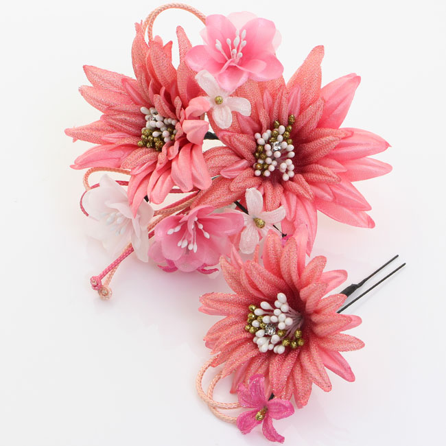 Rakuten 髪飾り 花 2点セット 成人式 振袖 卒業式 袴 結婚式 ウエディング ドレス 浴衣 ビッグゴールドガーベラ ピンク 爆安プライス Haringeylawcentre Org Uk