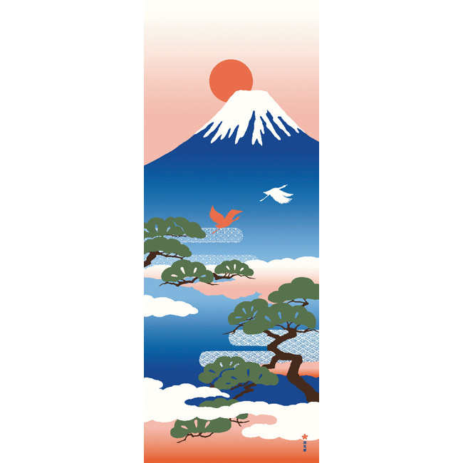 手拭い縁起ちらしと富士山2反で 手拭い縁起ちらしと富士山2反で 手拭い縁起ちらしと富士山2反で