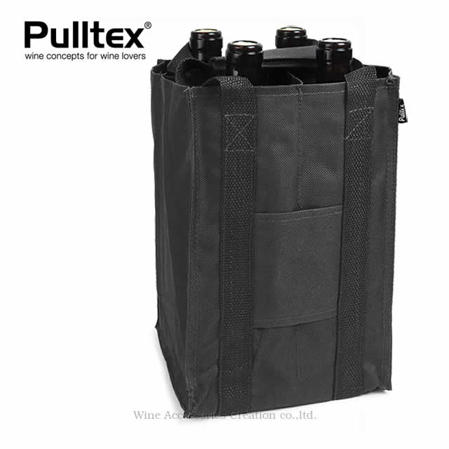 楽天市場】Pulltex プルテックス ワインバッグ6本用 ブラック 楽天市場】Pulltex プルテックス ワインバッグ6本用 ブラック