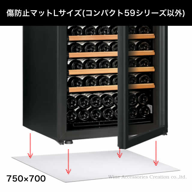 ユーロ曲線状の形 傷押しとどめるつや消し L大きさ (パウダーコンパクト59続きもの以外用) ※代引っ張ること不可 ECMATL