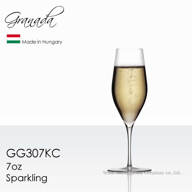 木村瑠璃店 Granada グラナダ 7薬局衡オンス ぴかぴか光る輪っか 190ml  １脚【置き目品】 GG307KC ラッピング不可商いもの