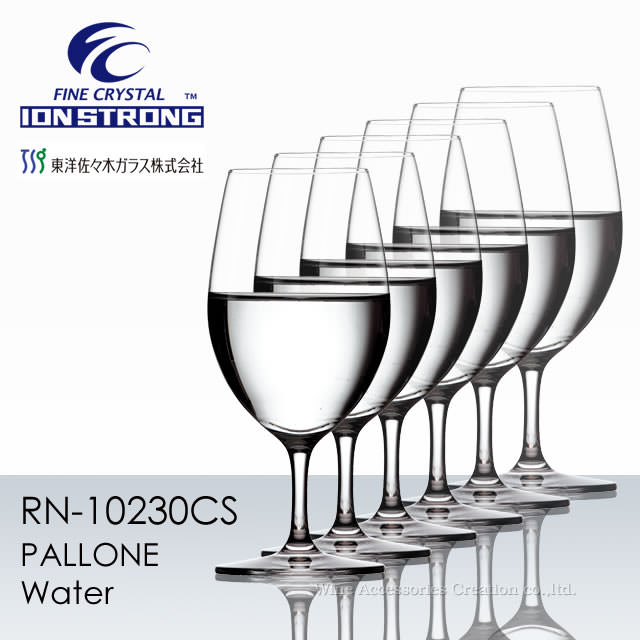 オリエント佐々木 ファインクリスタル イオンストロング パローネ 杯 ６脚書き割り RN-10230CS【定め事品】
