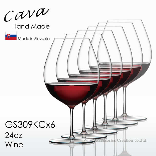 木村琉璃店 Cava サヴァ 24薬局衡オンス ぶどう酒 750ml ６脚書き割りGS309KCx6 ※ラッピング不可商いもの