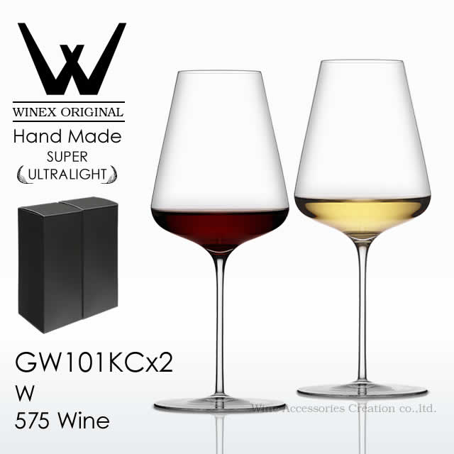WINEX/W ダブリュー 575 ぶどう酒 2脚書き割り BOX入り口・入口 【定まり品】 GW101KCx2