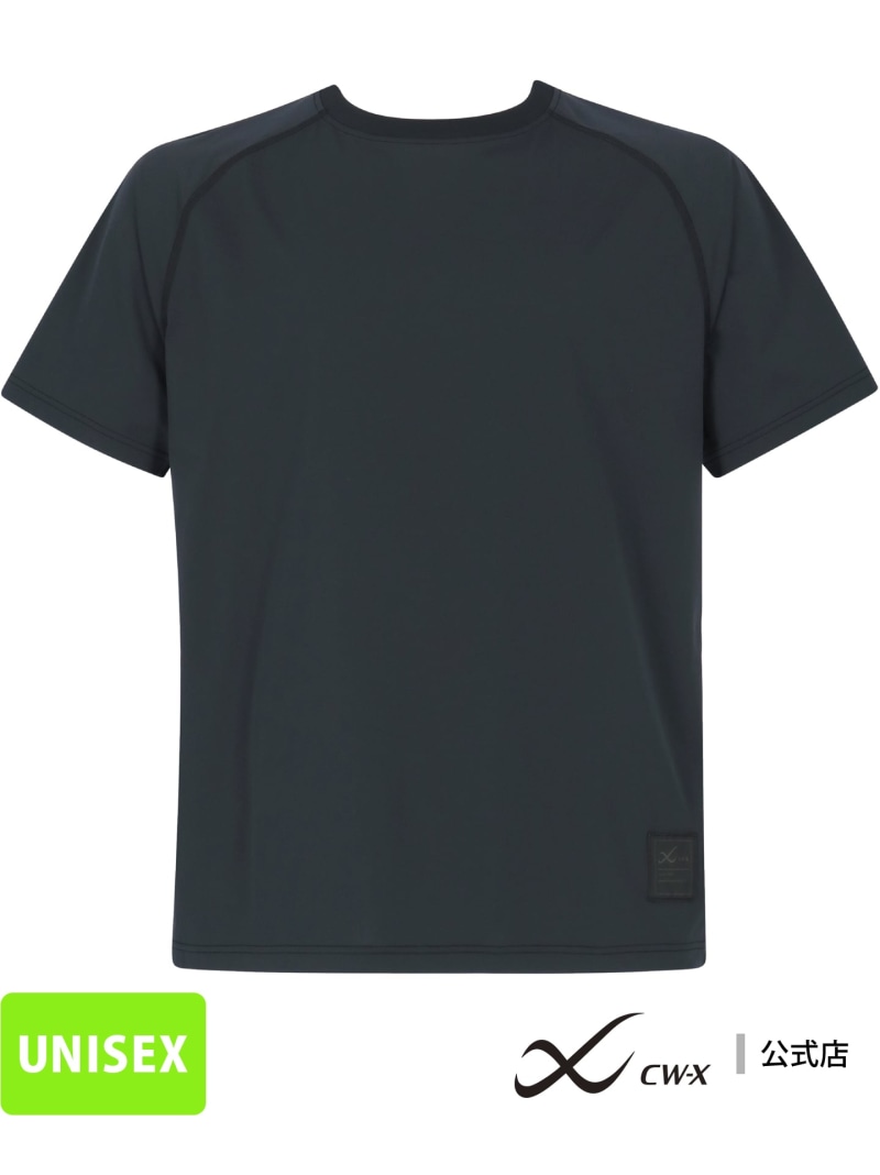 CW-X 【UNISEX】 トップス ハイゲージニットTシャツ 半袖 3分袖 Uネック CW-X シーダブリューエックス スポーツ・アウトドア用品 トレーニング・フィットネス用品【送料無料】[ Fashion]