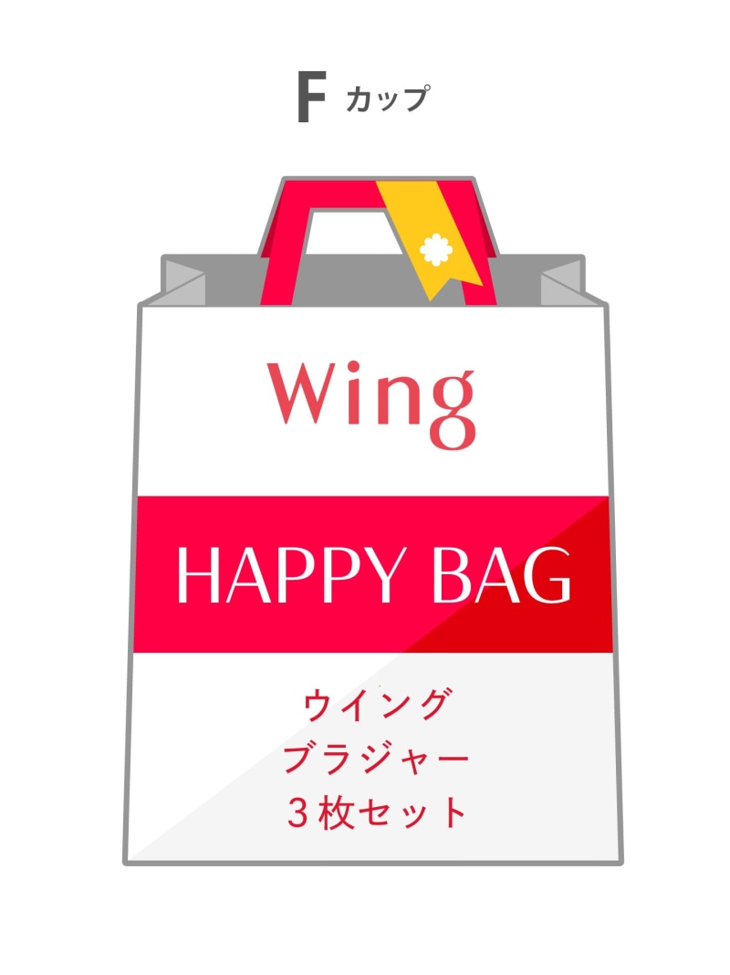 楽天市場】【福袋】 ウイング ブラジャー 3枚セット A~Eカップ Wing