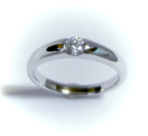 プラチナ ダイヤモンド0.2ct　リング(指輪)♪