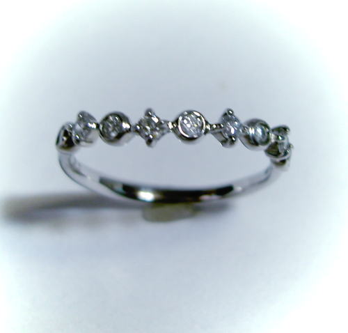 プラチナ ダイヤモンド0.24ct　リング(指輪)♪