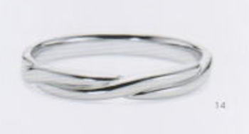 ★Romantic Blueロマンティックブルー4B2001(14)マリッジリング・結婚指輪・ペアリング用(1本)|JEWELRY LAND