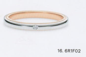 ★NINA RICCI【ニナリッチ】(16)6R1F02マリッジリング・一緒になる指環・ありの実輪っか用1469650(1本）