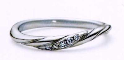 ★NINA RICCI【ニナリッチ】(5)6R1J01マリッジリング・結婚指輪・ペアリング用(1本)|JEWELRY LAND