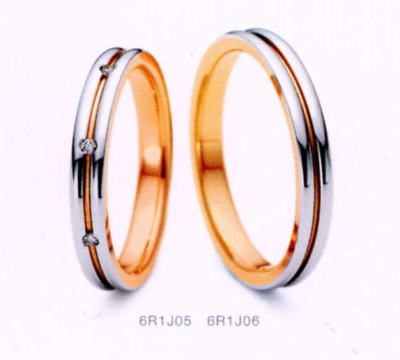 ★NINA RICCI【ニナリッチ】(34)6R1J05-2 ダイヤ&(35)6R1J06-2 ２本セット マリッジリング・結婚指輪・ペアリング
