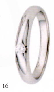 ★ANGE【アンジュ】POUR de VRAI【プルドブレ】マリッジリング、結婚指輪,ペアーリング用(1本)(16)5610020(ダイヤ)|JEWELRY LAND