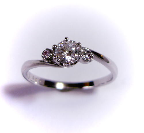 Sainte Pure セントピュール ダイヤモンドリング Pt1000【8号】 ○大特価！即納/Sainte Pure セント・ピュール ポージーリング