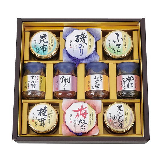 磯じまん ご飯のお供瓶詰セット MT-50 アンシア ansia ORIGINAL GIFT COLLECTION 2026