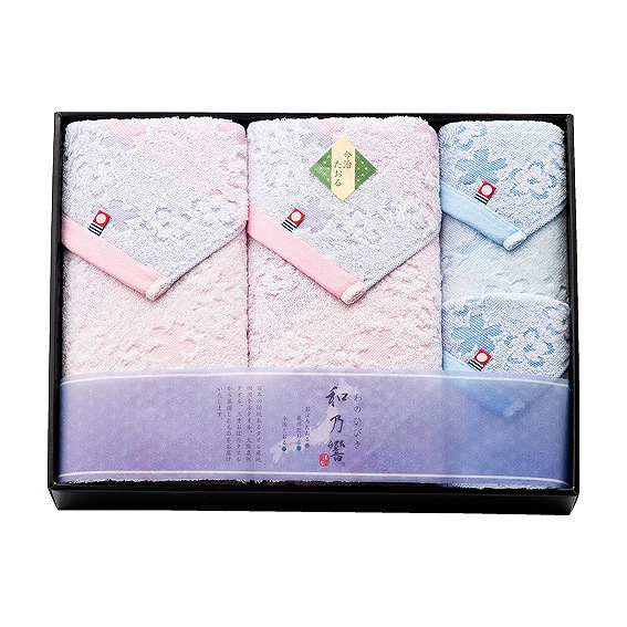 和乃響 桜逸品 今治タオルセット HT8024 アンシア ansia ORIGINAL GIFT COLLECTION 2026｜WADA TOKI