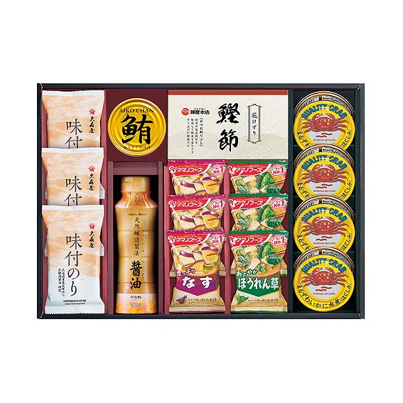 アマノフーズ&大森屋味付のりギフト NYO-JOR アンシア ansia ORIGINAL GIFT COLLECTION 2026