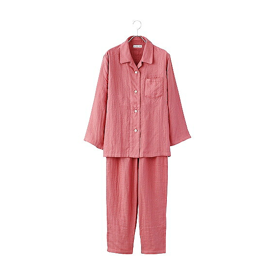 UCHINO マシュマロガーゼレディースパジャマ ピンクM RC20822P/M アンシア ansia ORIGINAL GIFT COLLECTION 2026