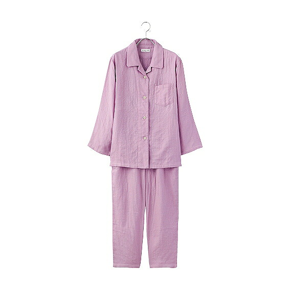 UCHINO マシュマロガーゼレディースパジャマ ヴァイオレットM RC20822V/M アンシア ansia ORIGINAL GIFT COLLECTION 2026 16,280円